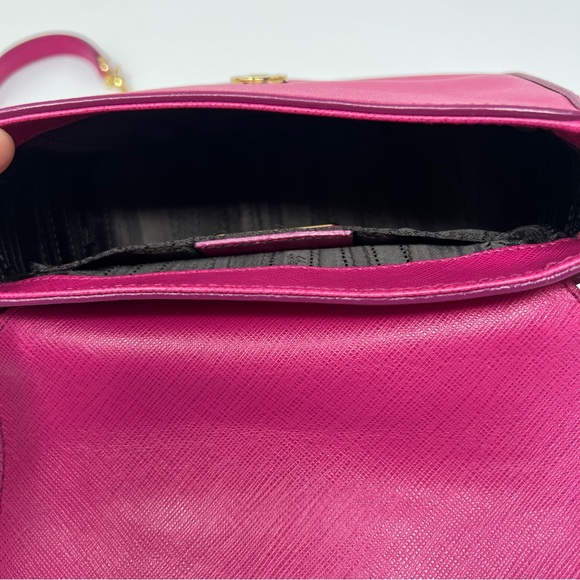 Salvatore Ferragamo Mini Cross Body bag in Fuchsia Pink - Picture 10 of 16